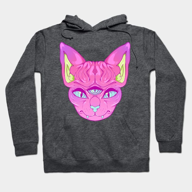 All Seeing Sphynx: A Hoodie by Cosmic_Kitten